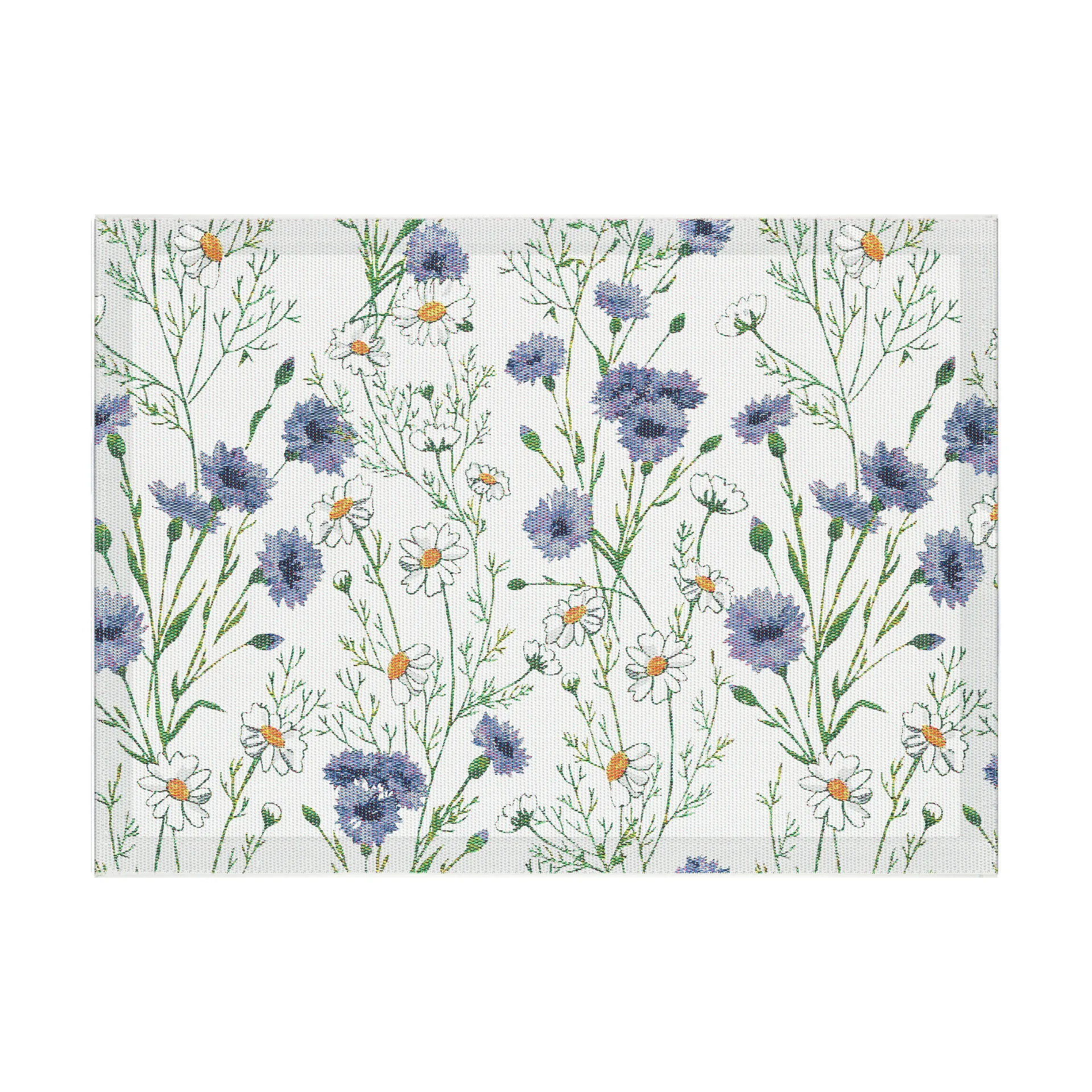 Sommar spisebrikke 35x48 cm, Multi Ekelund Linneväveri