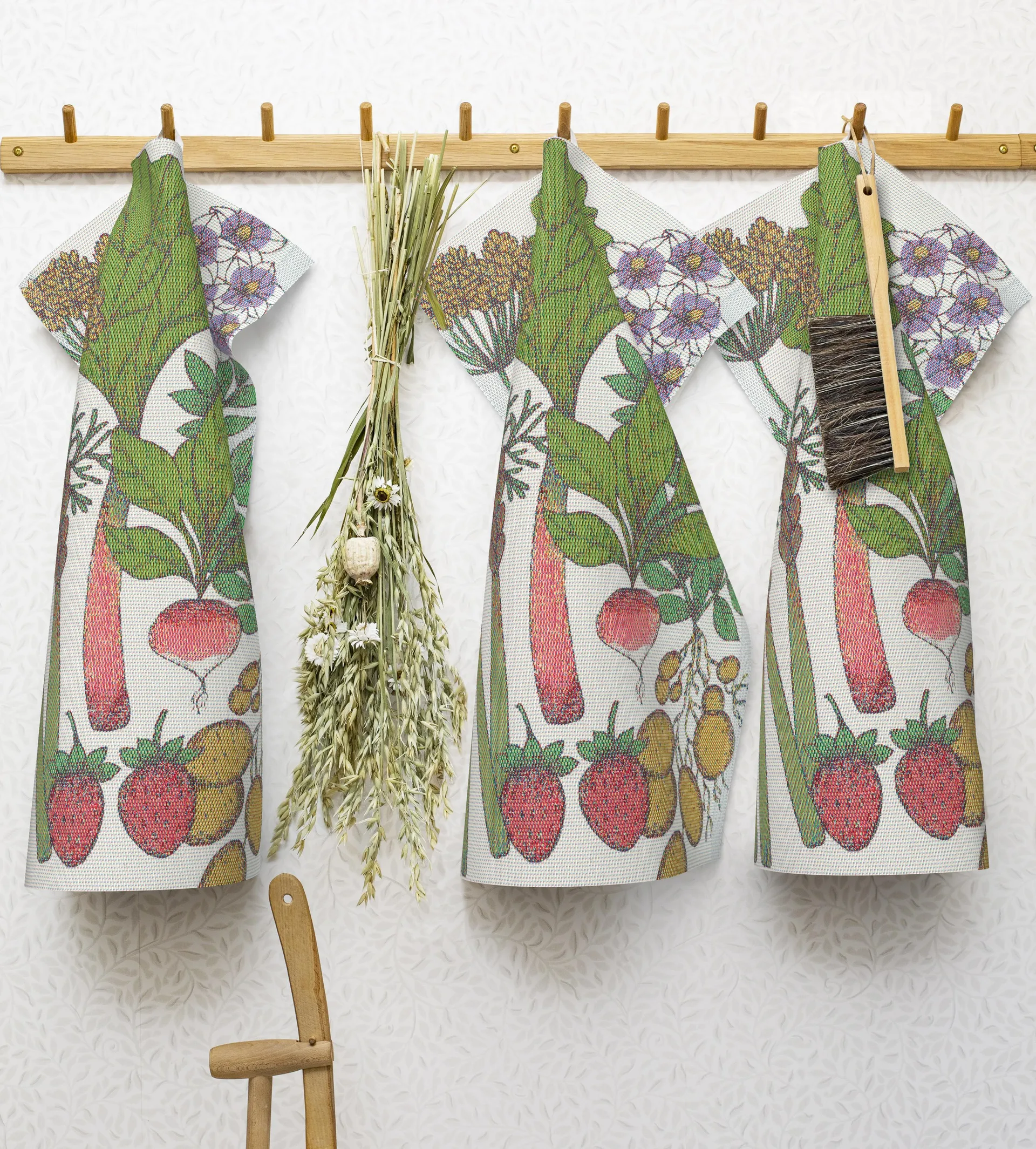 Sommarprimörer kjøkkenhåndkle, 40 x 60 cm Ekelund Linneväveri