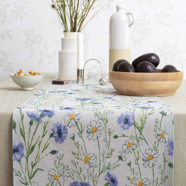 Sommer bordsløper 35x80 cm, Multi Ekelund Linneväveri