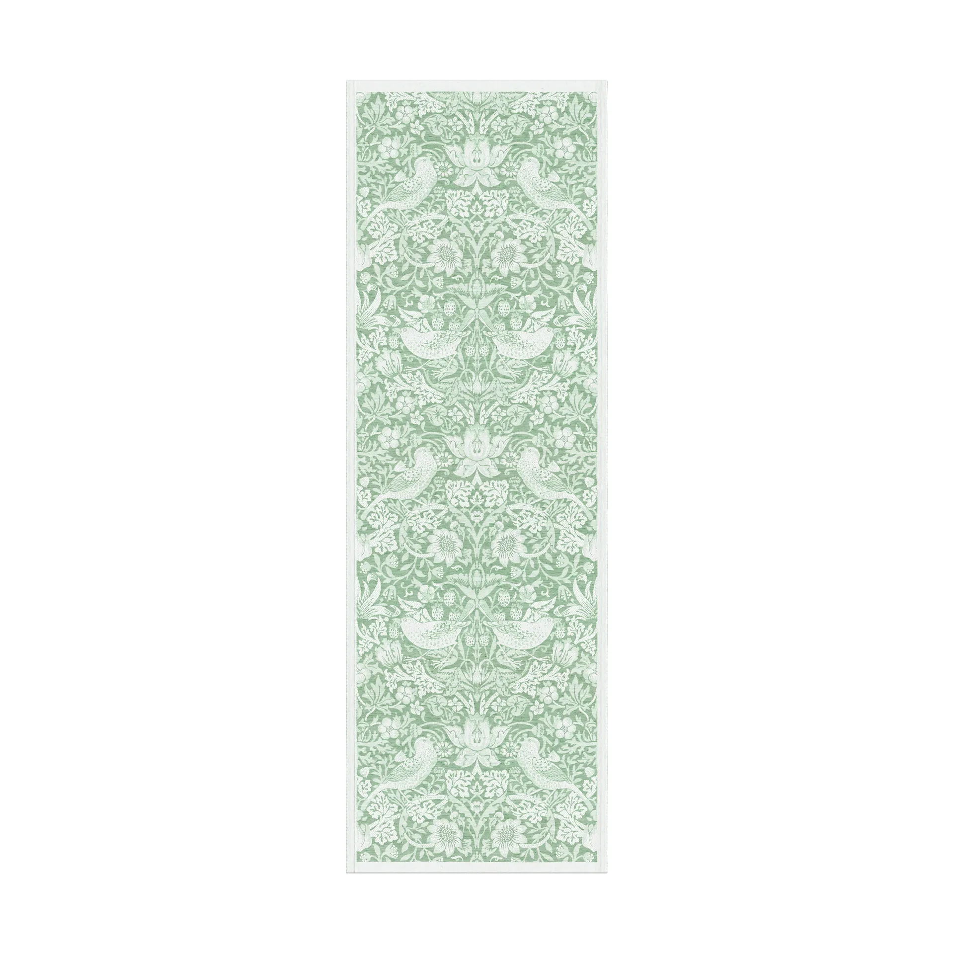 Strawberry Thief bordløper 50x150 cm, Grønn Ekelund Linneväveri