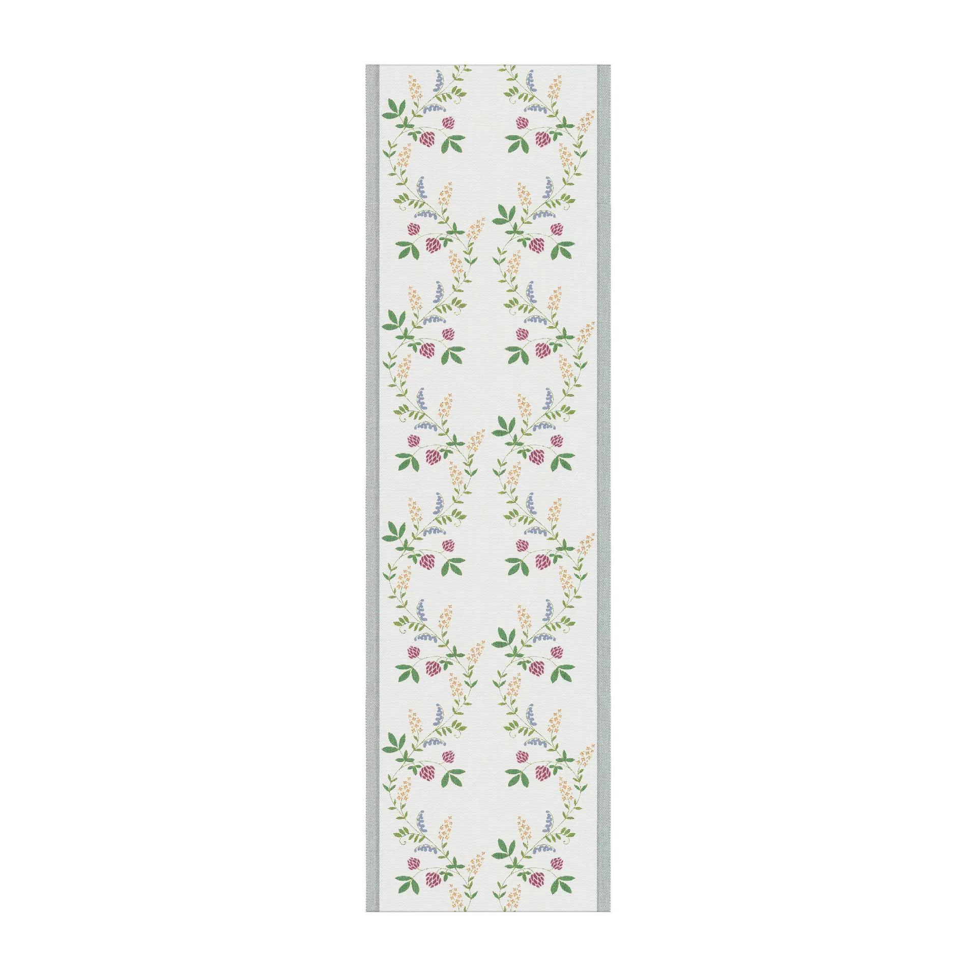 Summer flowers løper, 35 x 120 cm Ekelund Linneväveri