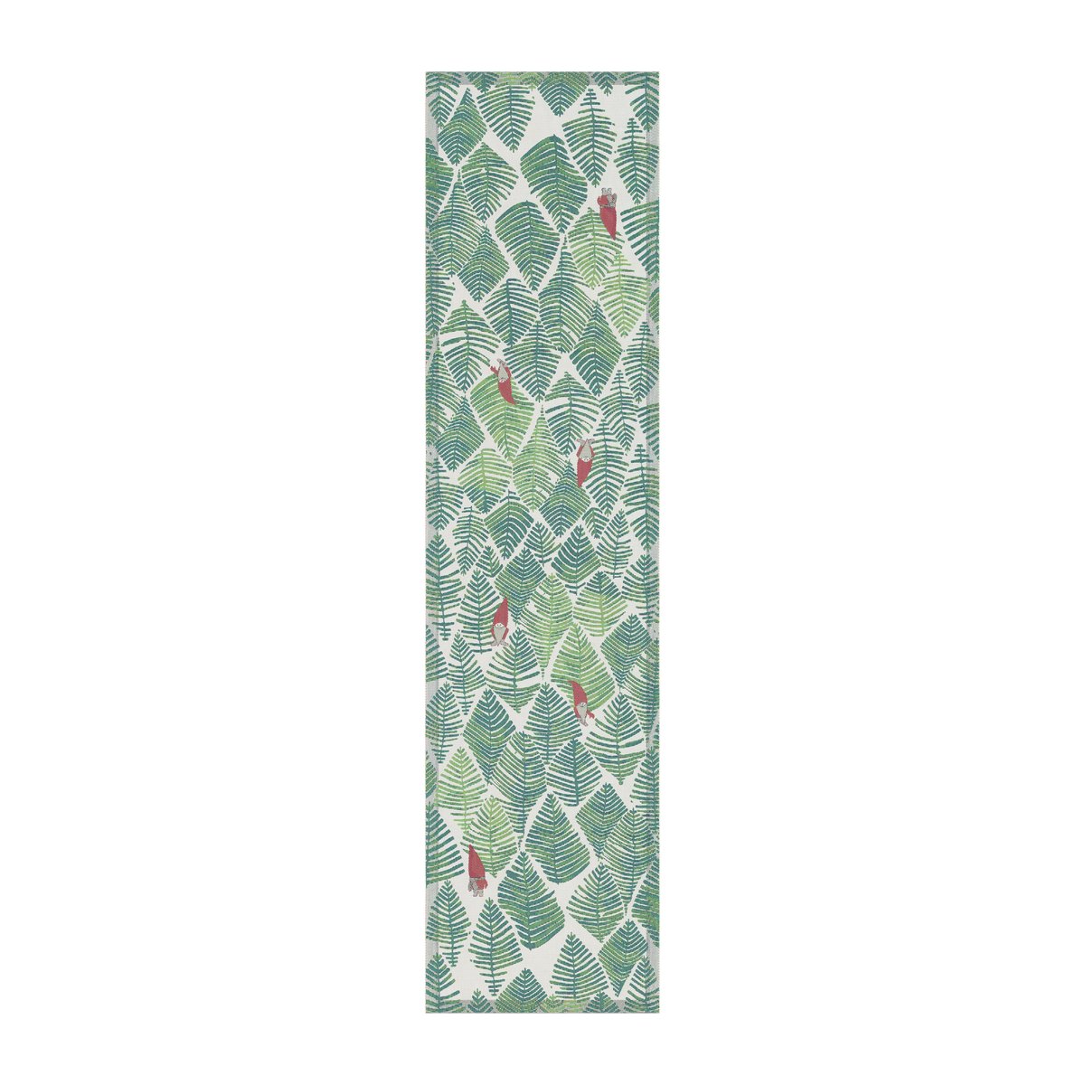 Bilde av Ekelund Linneväveri Tipp tapp løper 35 x 140 cm Grønn