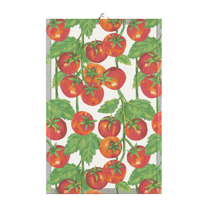 Tomater kjøkkenhåndkle 40 x 60 cm - Rød - Ekelund Linneväveri