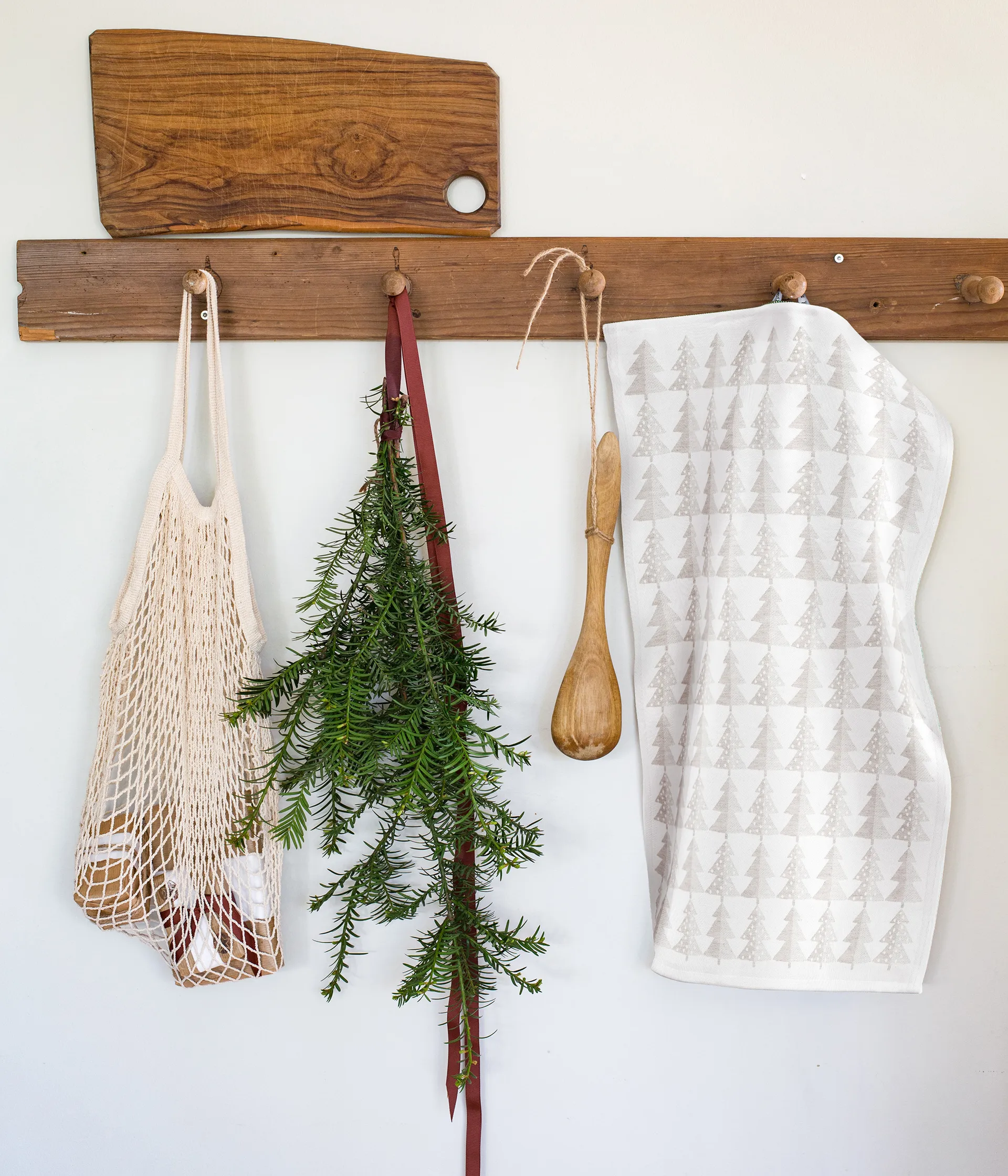 Trær kjøkkenhåndkle, 50 x 70 cm Ekelund Linneväveri