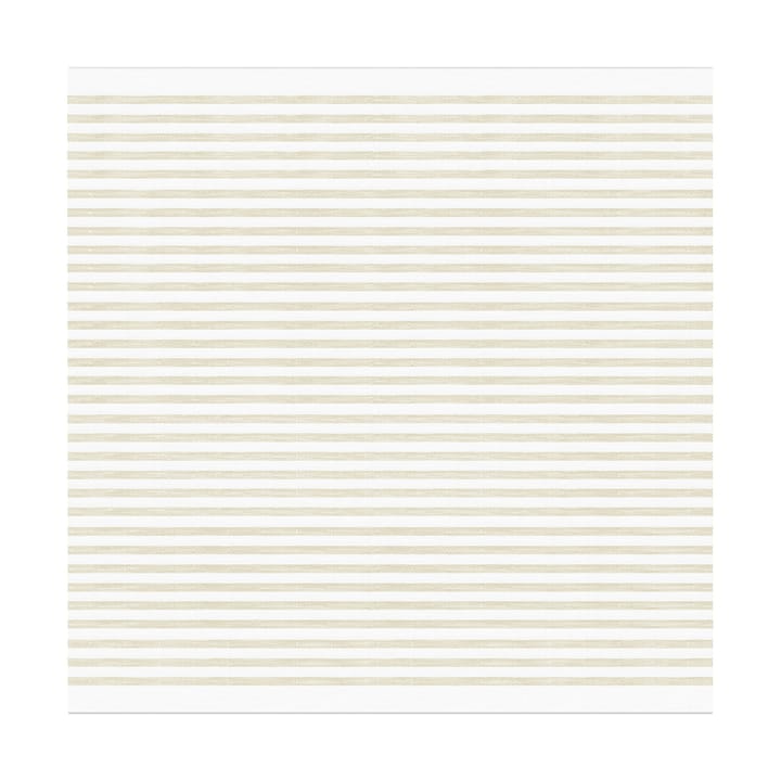 Tvärs serviett 50x50 cm - Ubleket - Ekelund Linneväveri