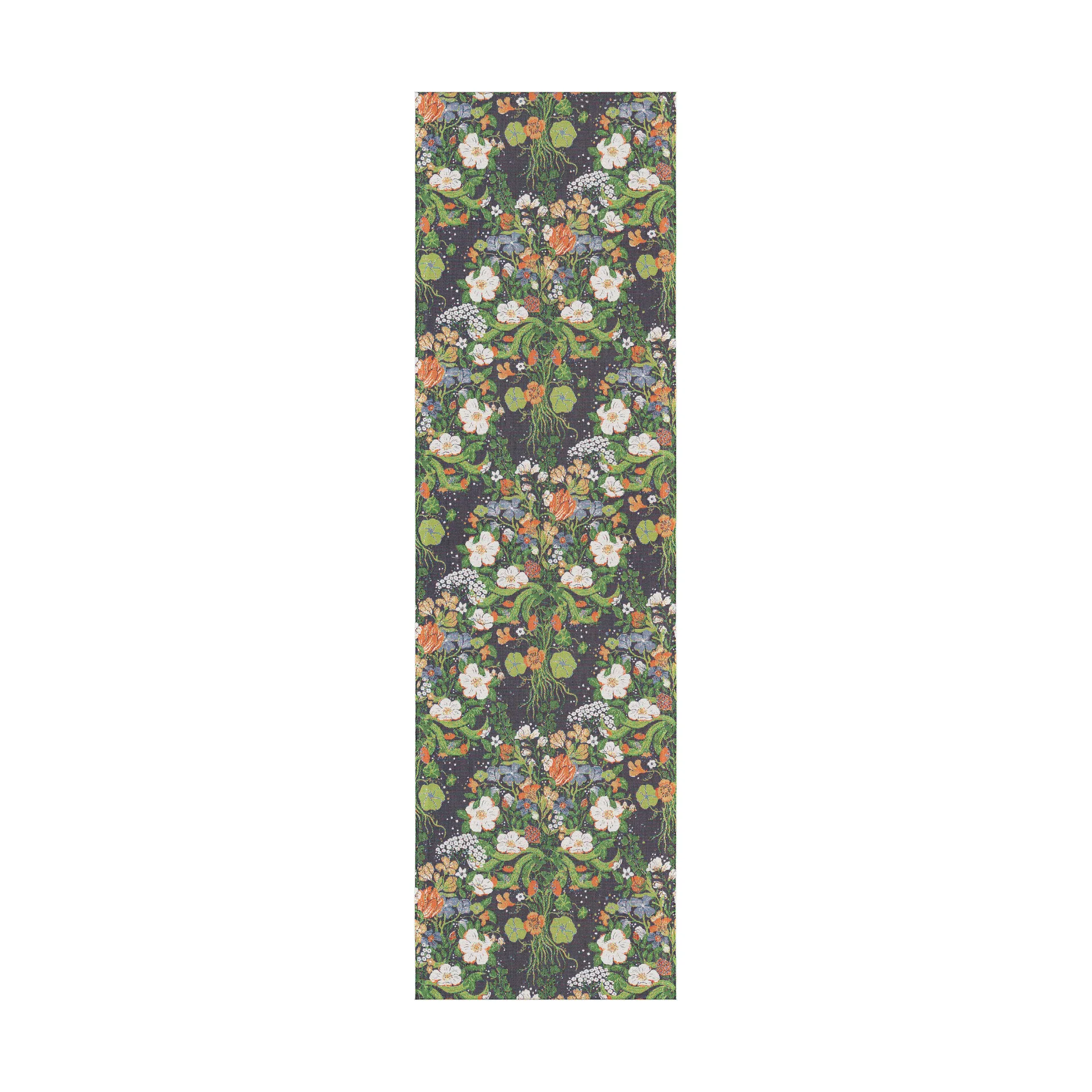 Vägrenen bordslöpare 35x120 cm' in Norwegian is 'Vägrenen bordløper 35x120 cm'., Multi Ekelund Linneväveri