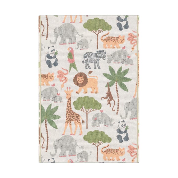 Vilda Vänner babytpledd72x105 cm - Multi - Ekelund Linneväveri