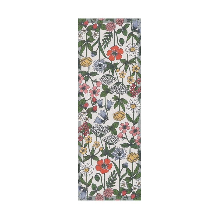 Vildblomster bordløper 35x100 cm - Multi - Ekelund Linneväveri