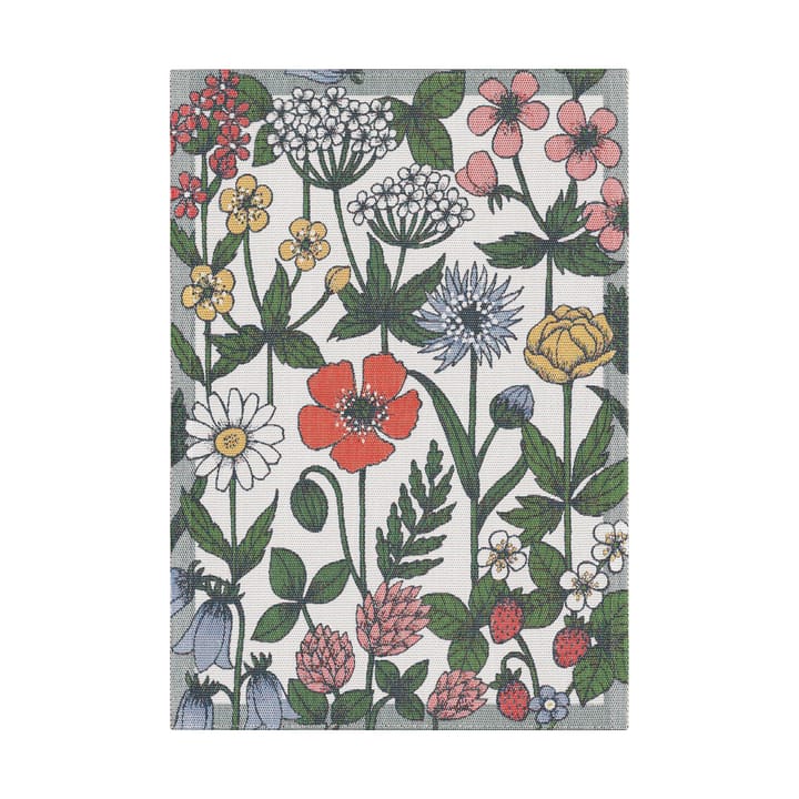 Vildblomster kjøkkenhåndkle 35x50 cm - Multi - Ekelund Linneväveri