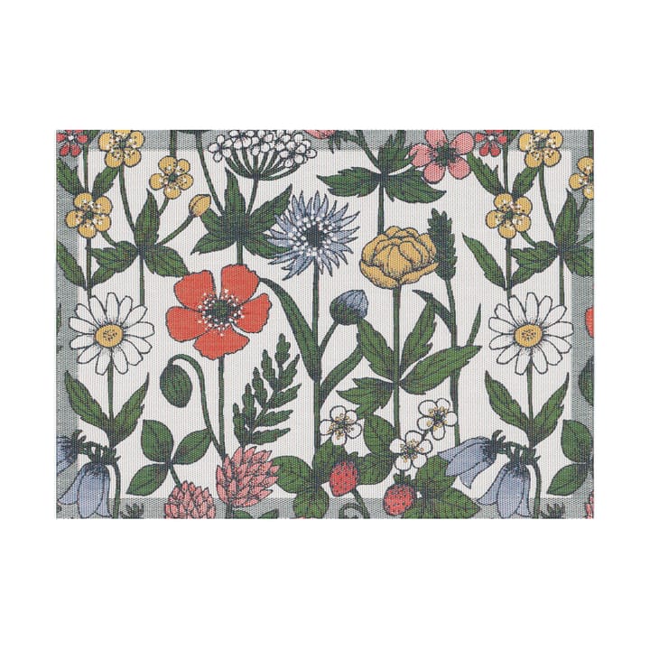 Vildblomster spisebrikke 35x48 cm - Multi - Ekelund Linneväveri