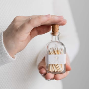 Lilla Eldstickan fyrstikkeske, 60 fyrstikker - Liten hvit - Eldstickan