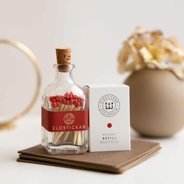 Lilla Eldstickan fyrstikkeske, 60 fyrstikker - Liten rose - Eldstickan