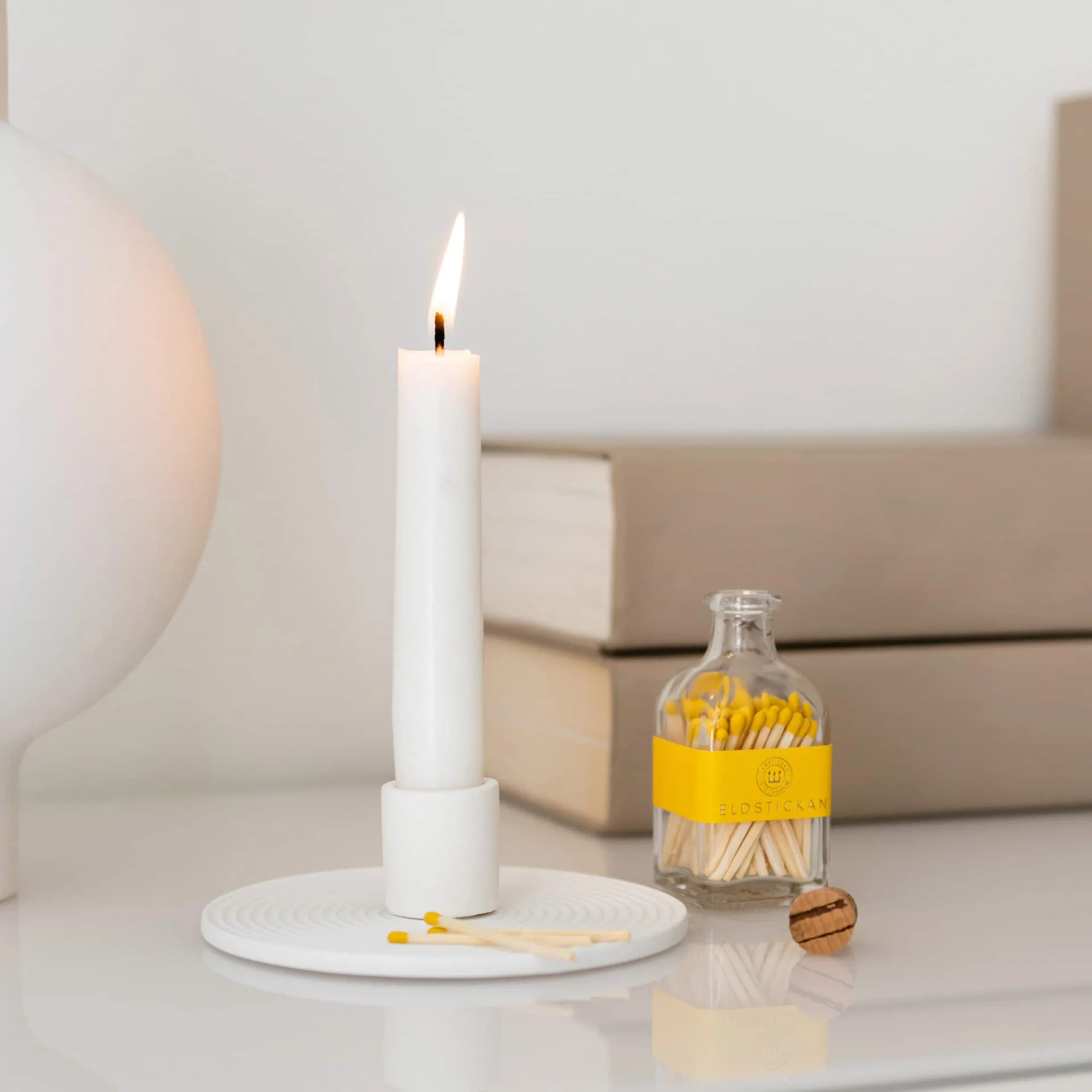 Lilla Eldstickan fyrstikkeske, 60 fyrstikker, Liten sol Eldstickan