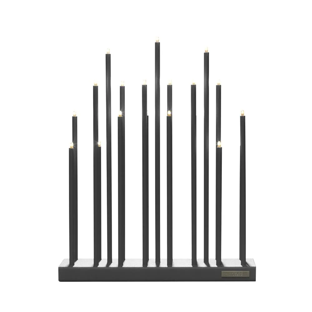 Elflugan elektrisk lysestake, Antrasittgrå Elflugan