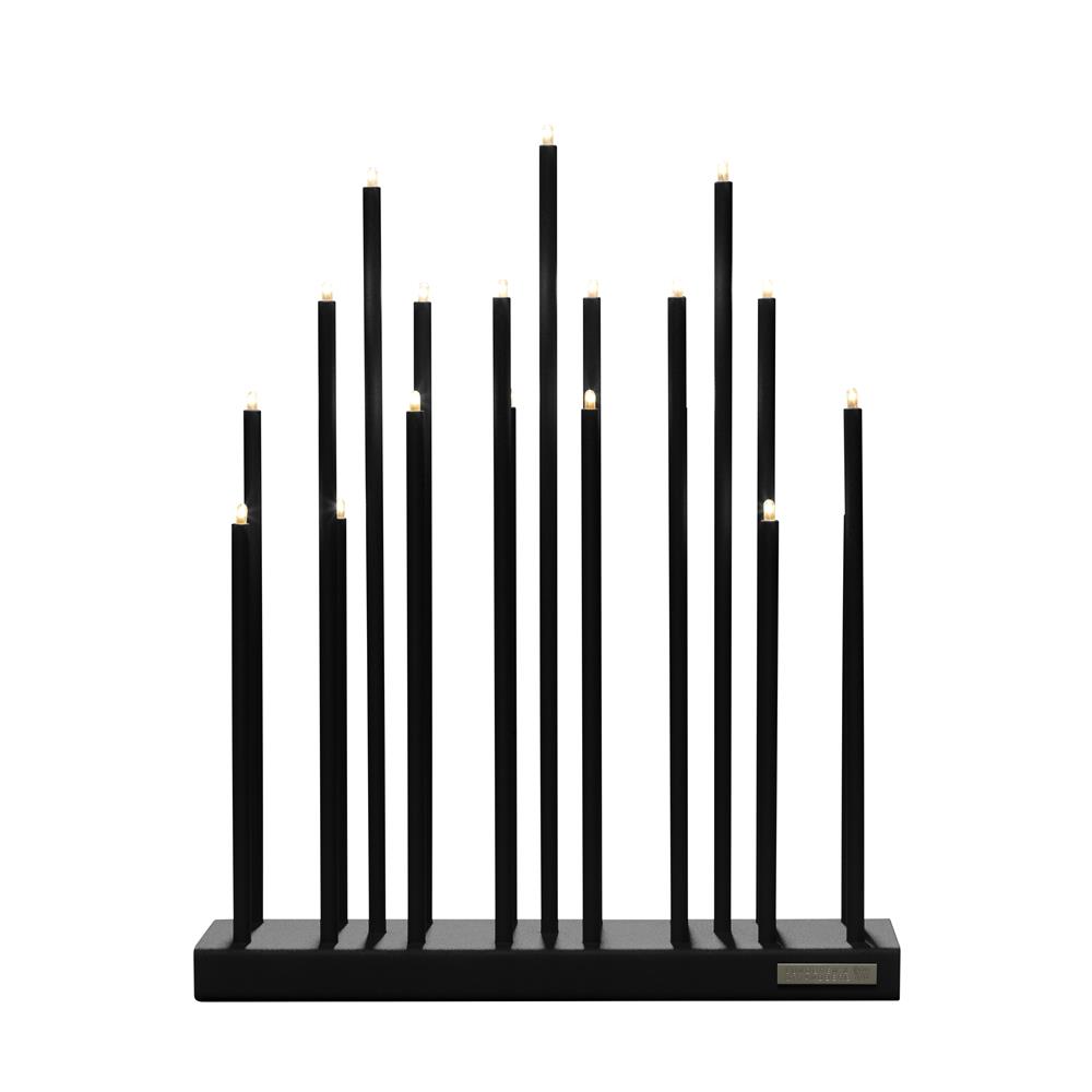 Elflugan Elflugan elektrisk lysestake Carbon black