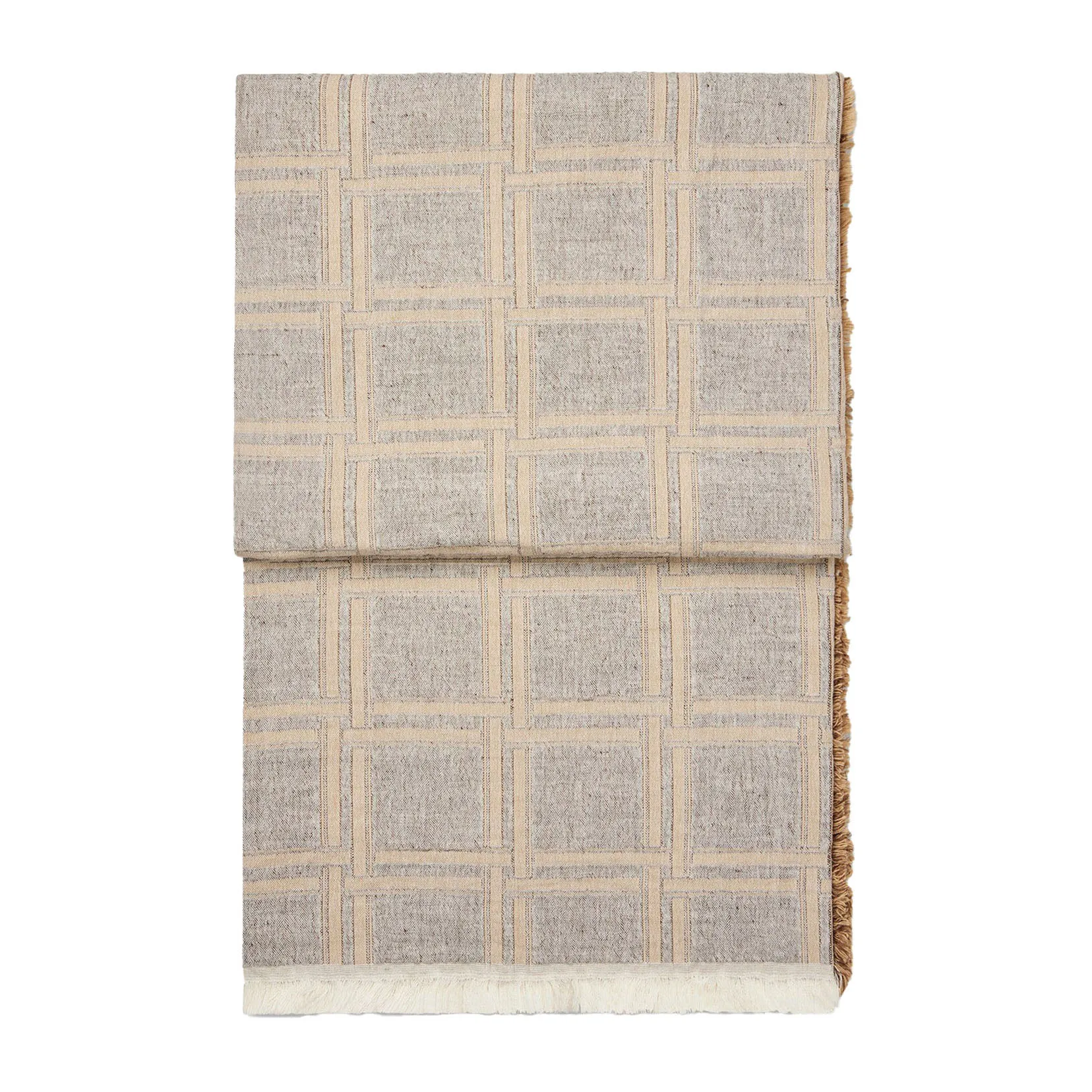 Dahlia pledd 130 x 180 cm, Brown  Elvang Denmark