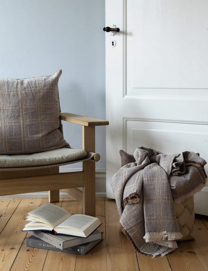 Dahlia pledd 130 x 180 cm, Brown  Elvang Denmark