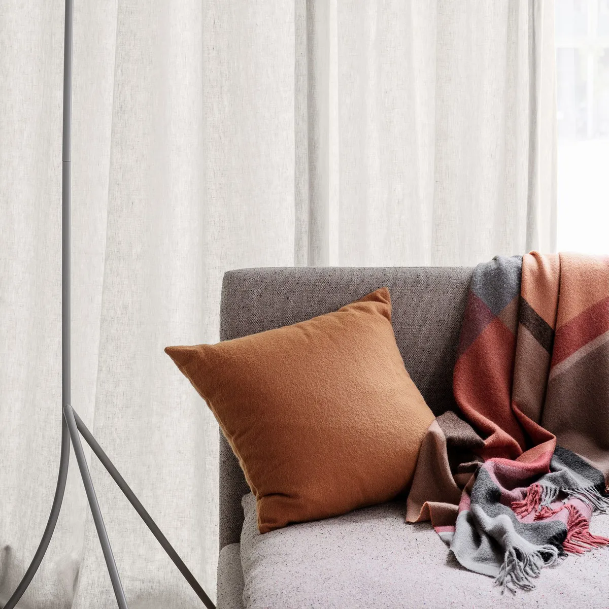 Elvang Classic putetrekk 50x50 cm, terracotta Elvang Denmark