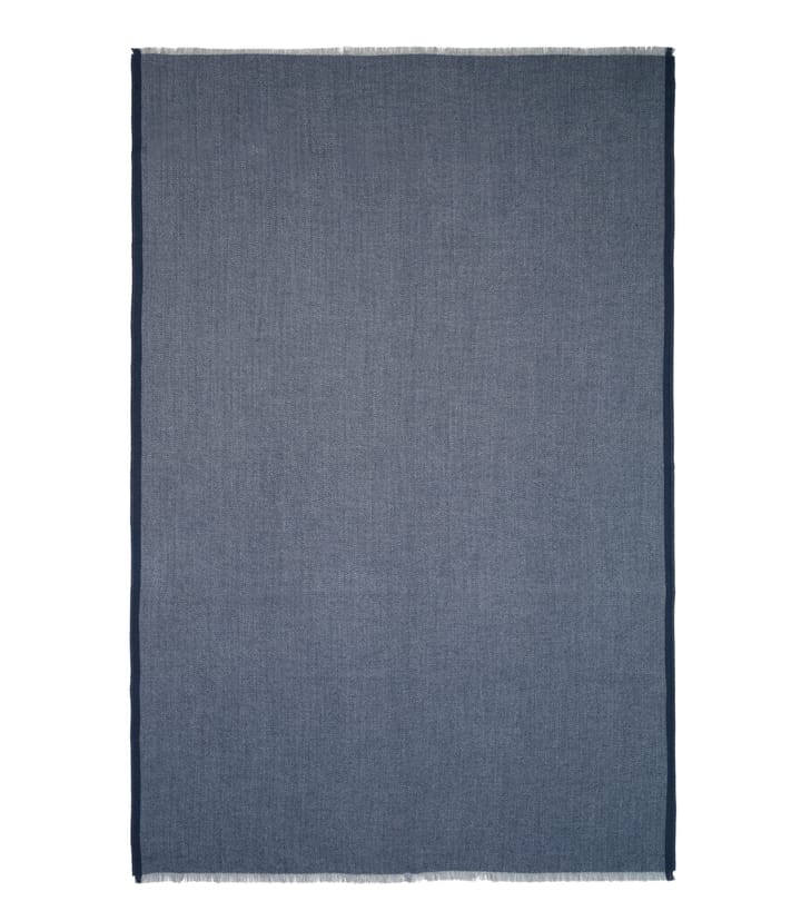 Herringbone pledd 130x190 cm, Dark blue-grey Elvang Denmark