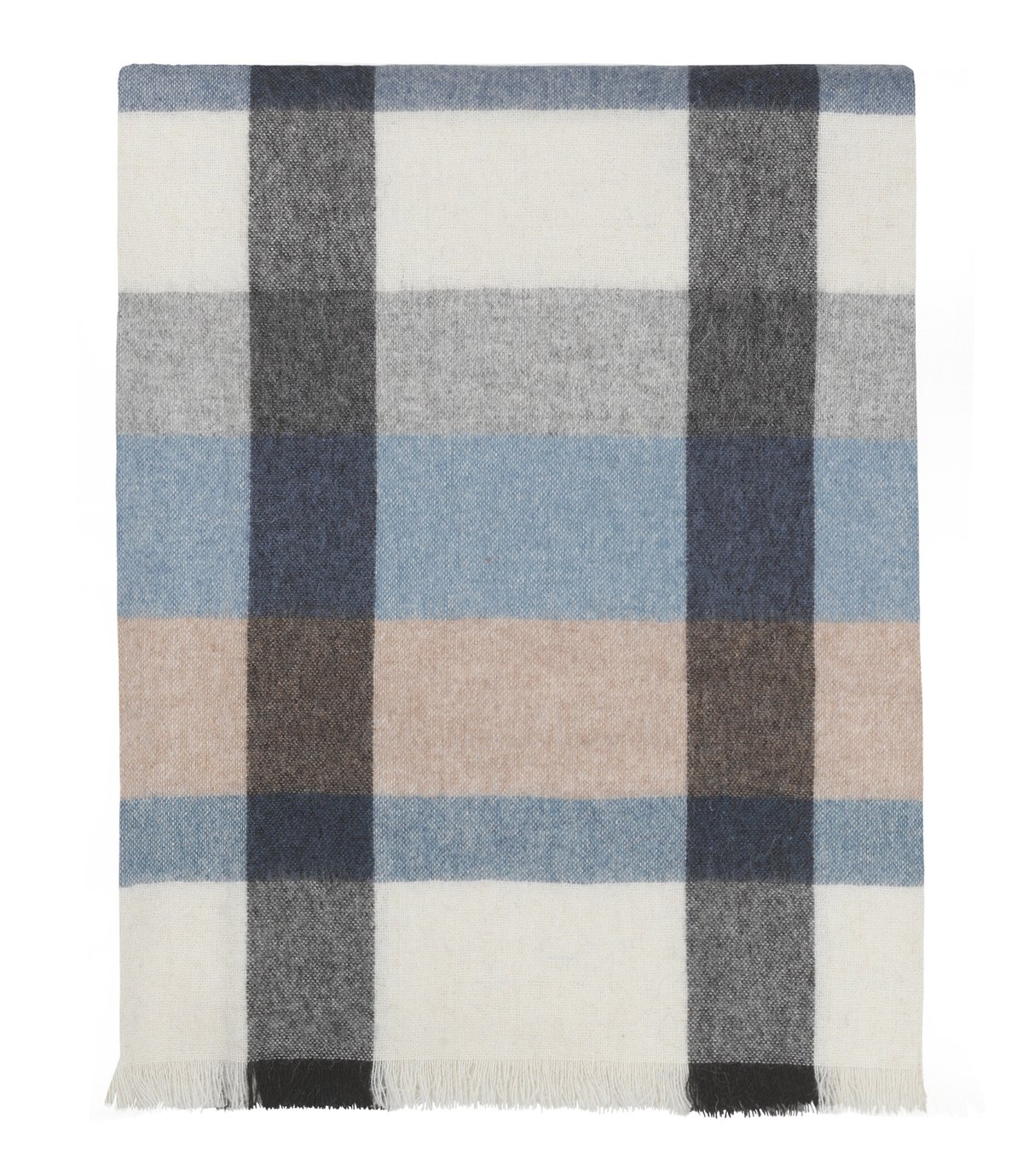 Bilde av Elvang Denmark Intersection pledd 130x190 cm Ocean blue-grey