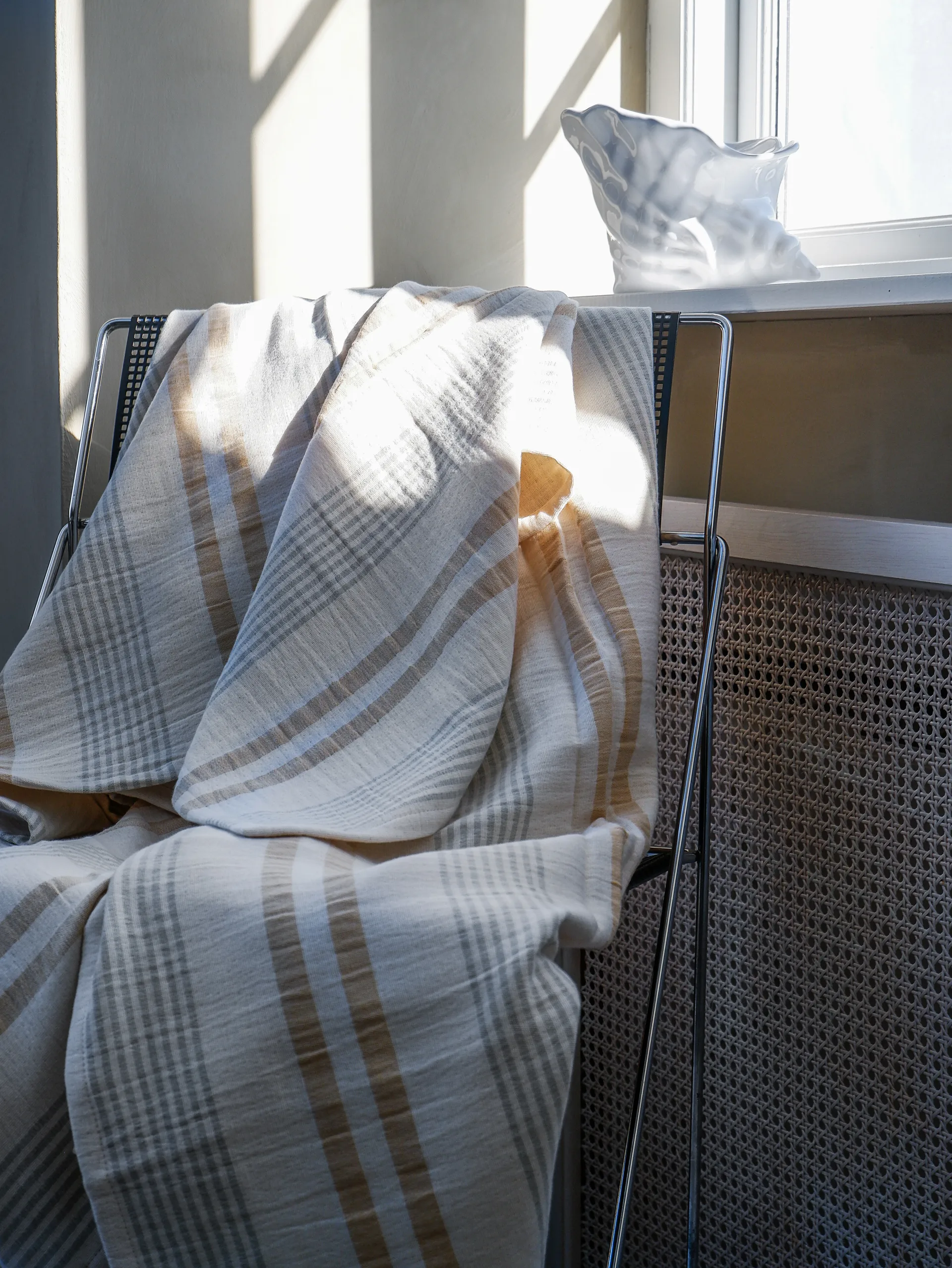 Iris pledd 130 x 215 cm, Yellow-Green Elvang Denmark