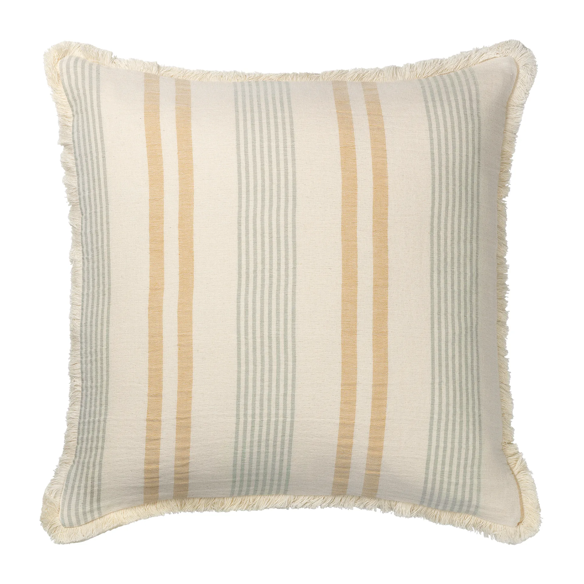 Iris putetrekk 50 x 50 cm, Yellow-Green Elvang Denmark