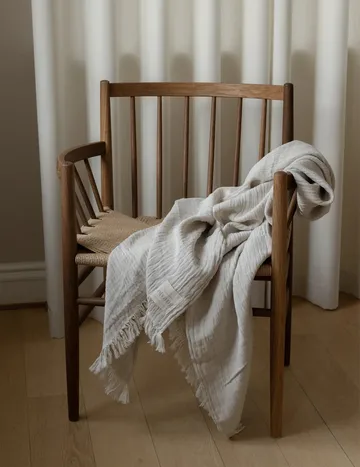 Lavender pledd 130 x 180 cm - Beige - Elvang Denmark