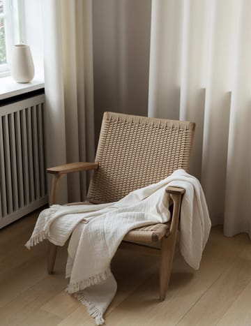 Lavender pledd 130 x 180 cm - Ivory - Elvang Denmark