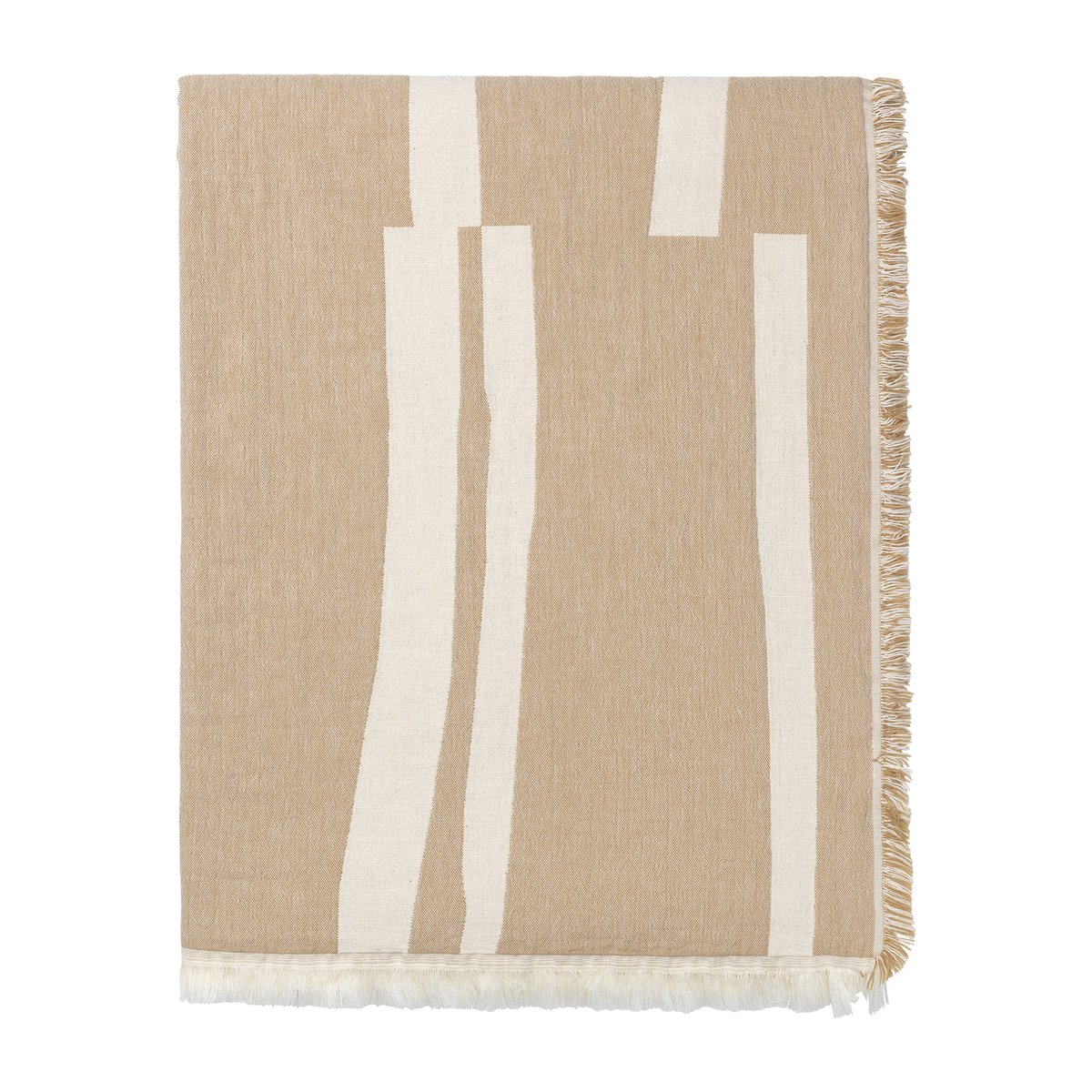 Bilde av Elvang Denmark Lyme Grass pledd 130 x 180 cm beige