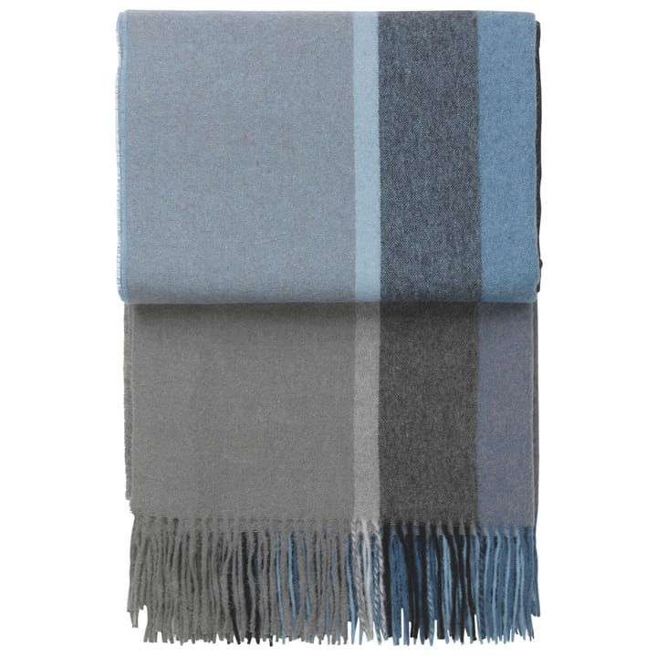 Manhattan pledd, steel blue-dusty ocean Elvang Denmark