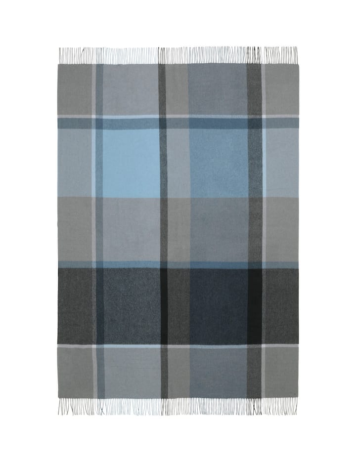 Manhattan pledd, steel blue-dusty ocean Elvang Denmark