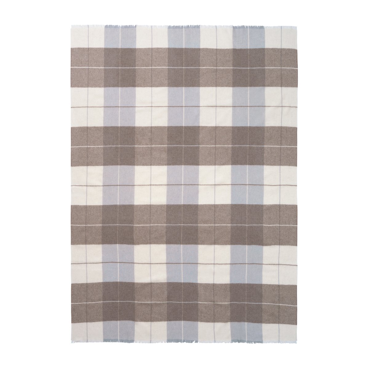 Bilde av Elvang Denmark Scotch pledd 130 x 190 cm Camel-Grey