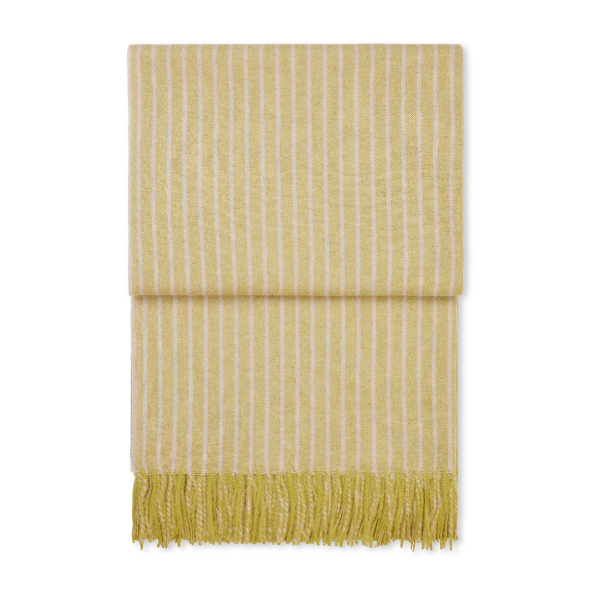 Bilde av Elvang Denmark Stripes pledd 130 x 200 cm Light yellow