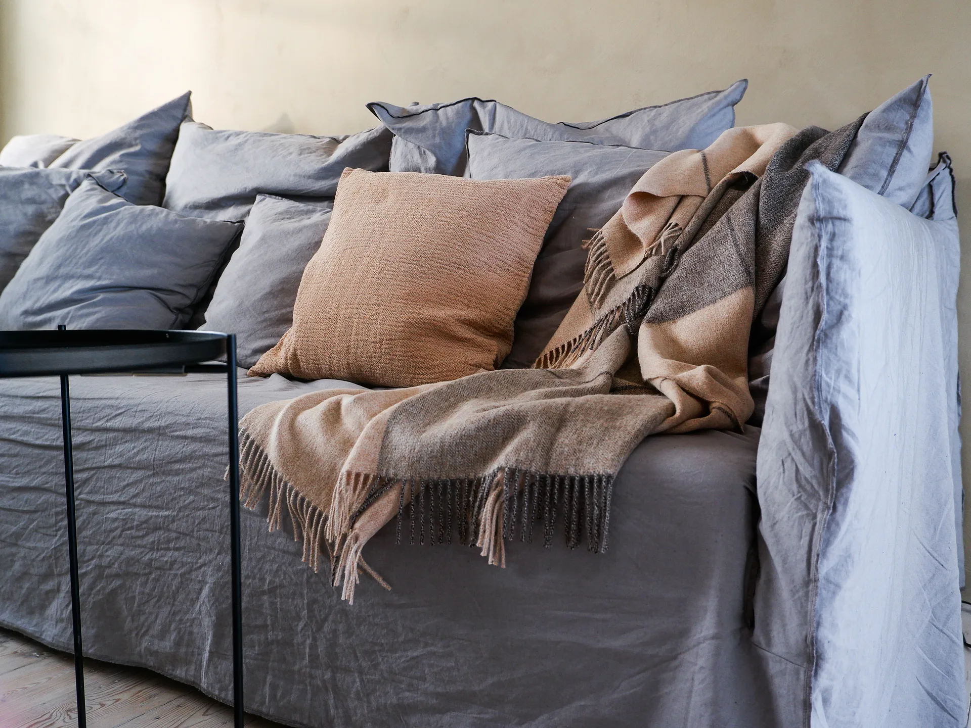 Thyme putetrekk 50 x 50 cm, beige Elvang Denmark