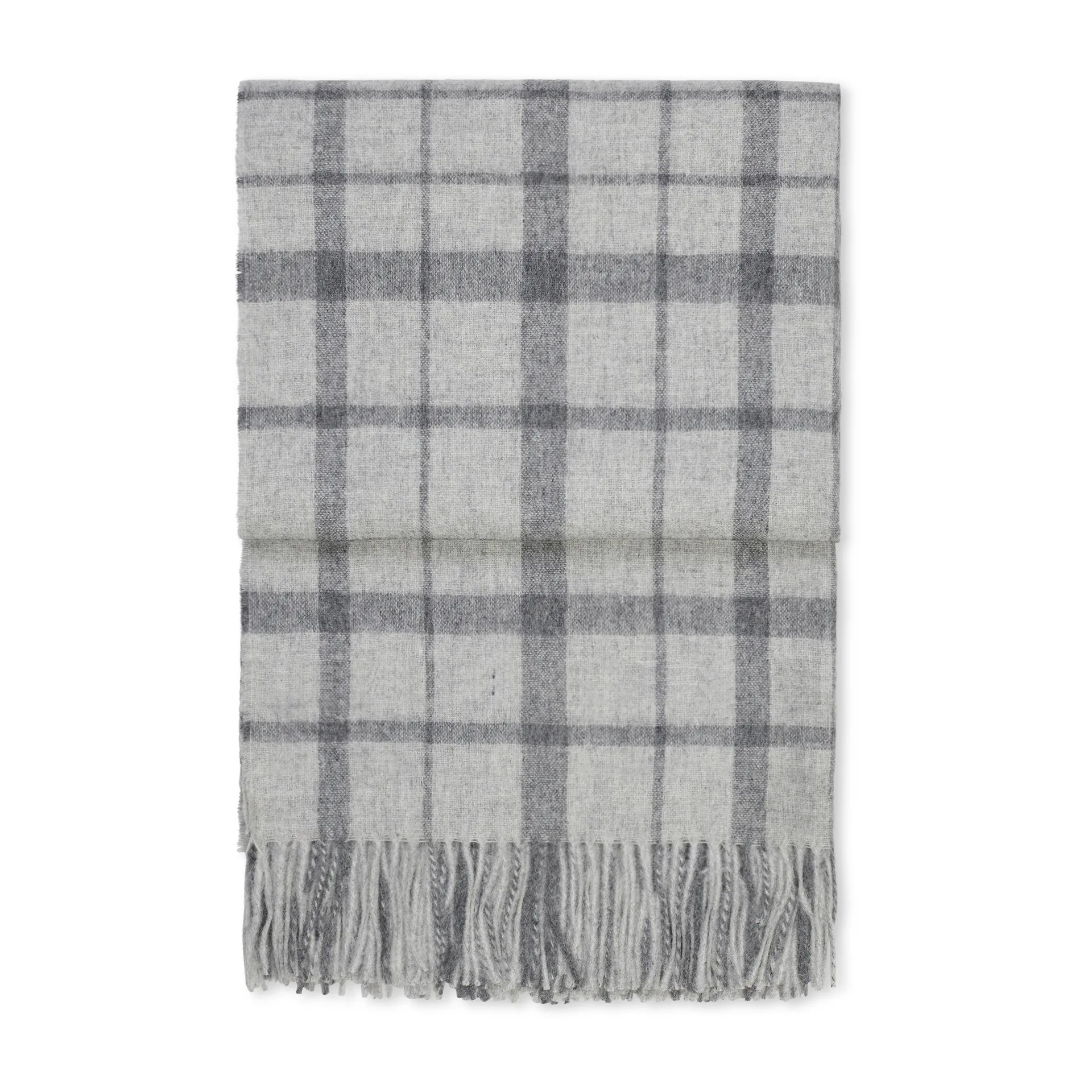 Tweed pledd 130 x 200 cm, Grey Elvang Denmark