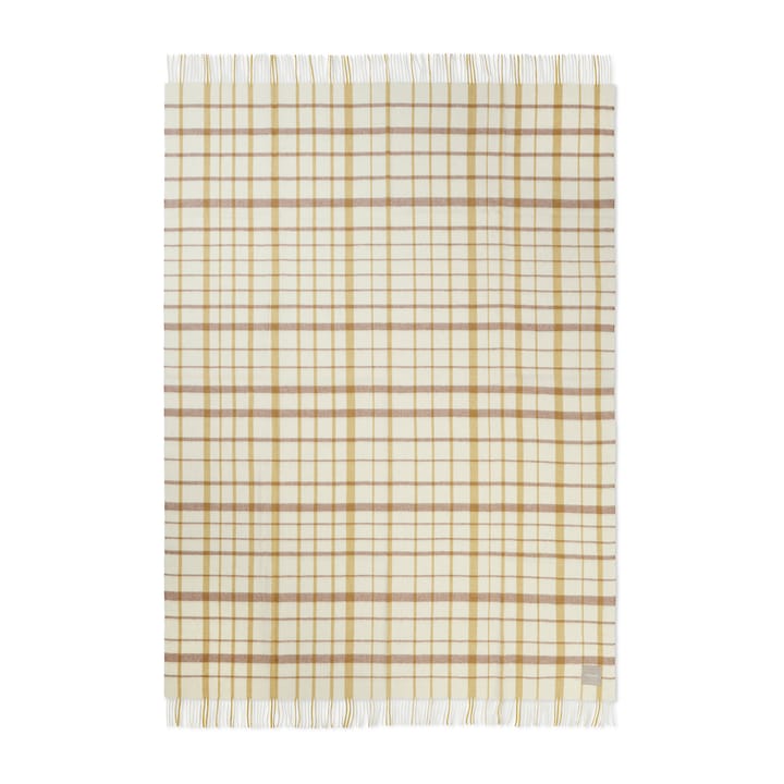 Tweed pledd 130 x 200 cm, Light yellow Elvang Denmark