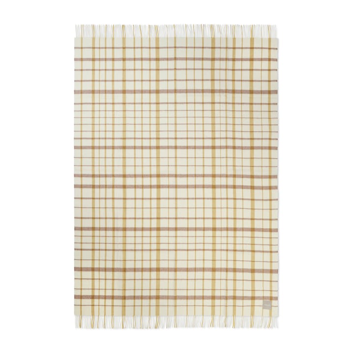 Tweed pledd 130 x 200 cm - Light yellow - Elvang Denmark