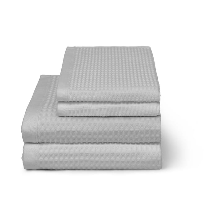 Waffle badehåndkle 70x140 cm, Lighy grey Elvang Denmark