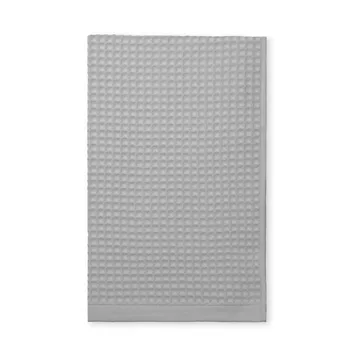 Waffle håndkle 50x70 cm - Light grey - Elvang Denmark