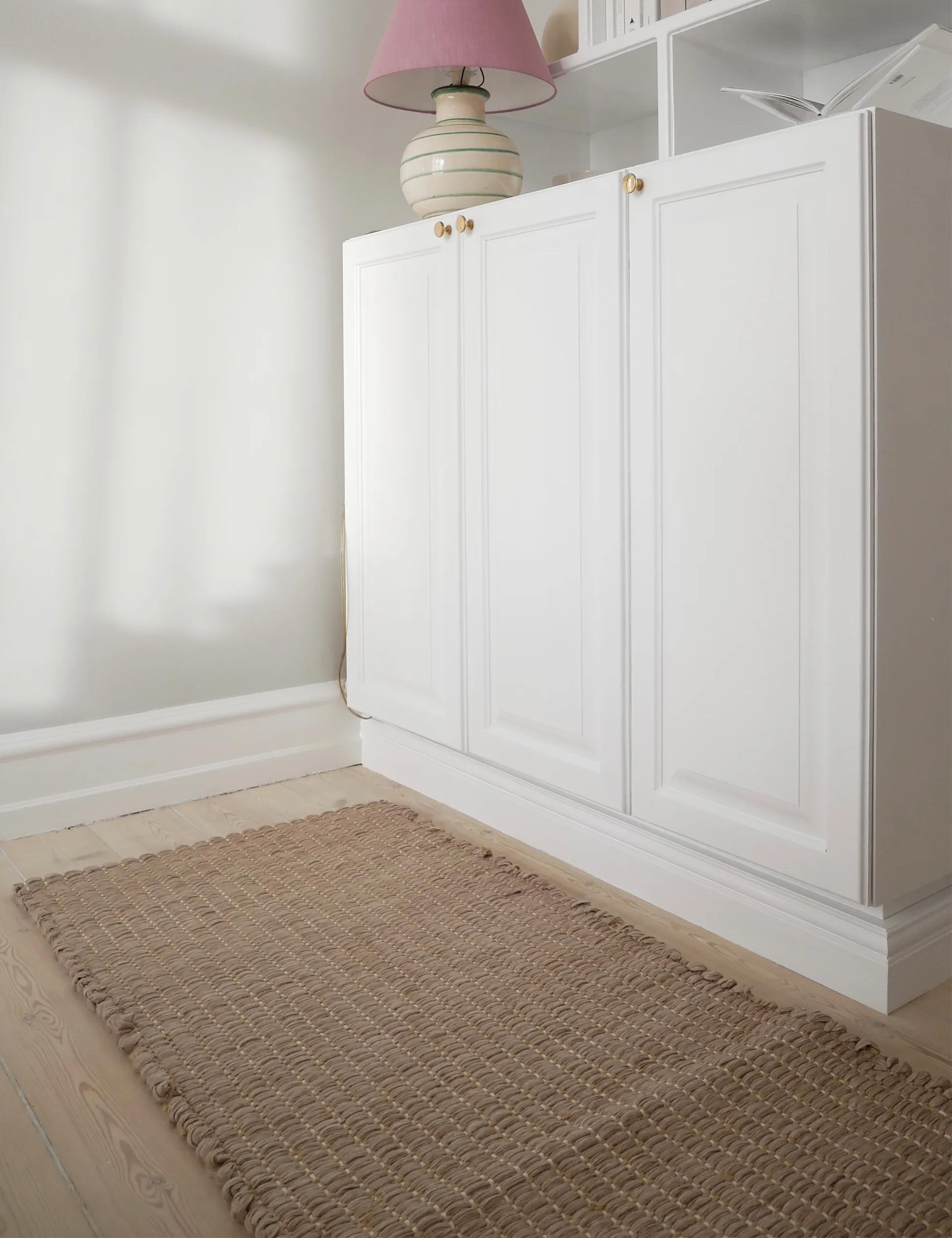 Walnut teppe 60 x 150 cm, Camel Elvang Denmark