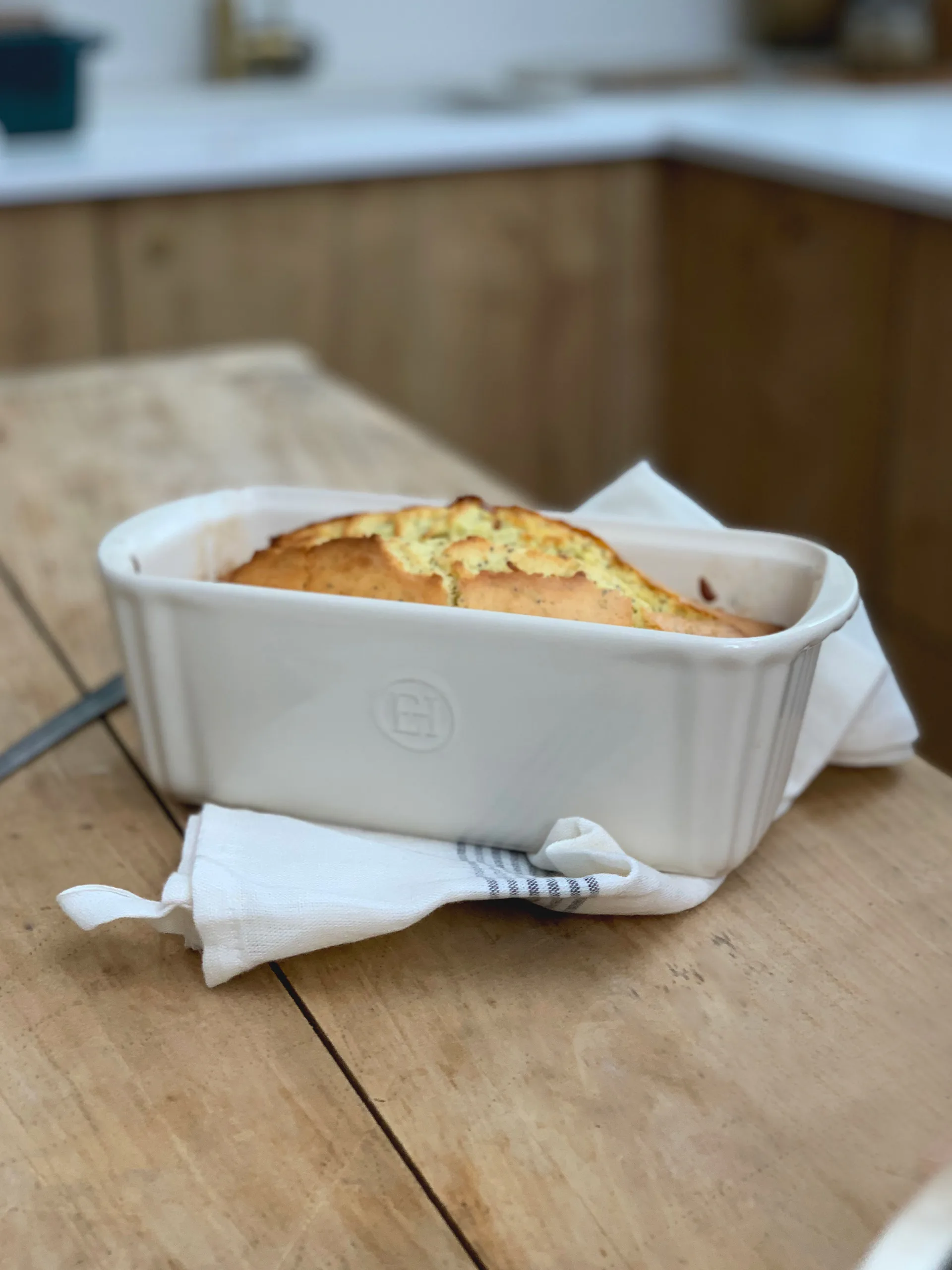 Emile Henry bakeform 1,8 L, Cream Emile Henry