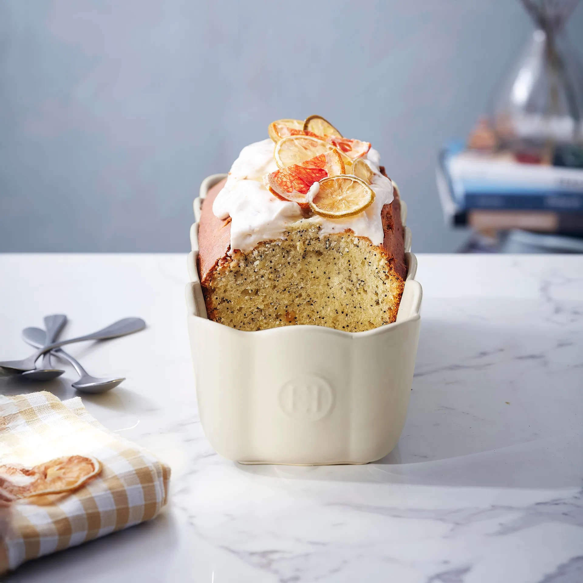 Emile Henry Madeleine brødform, Cream Emile Henry