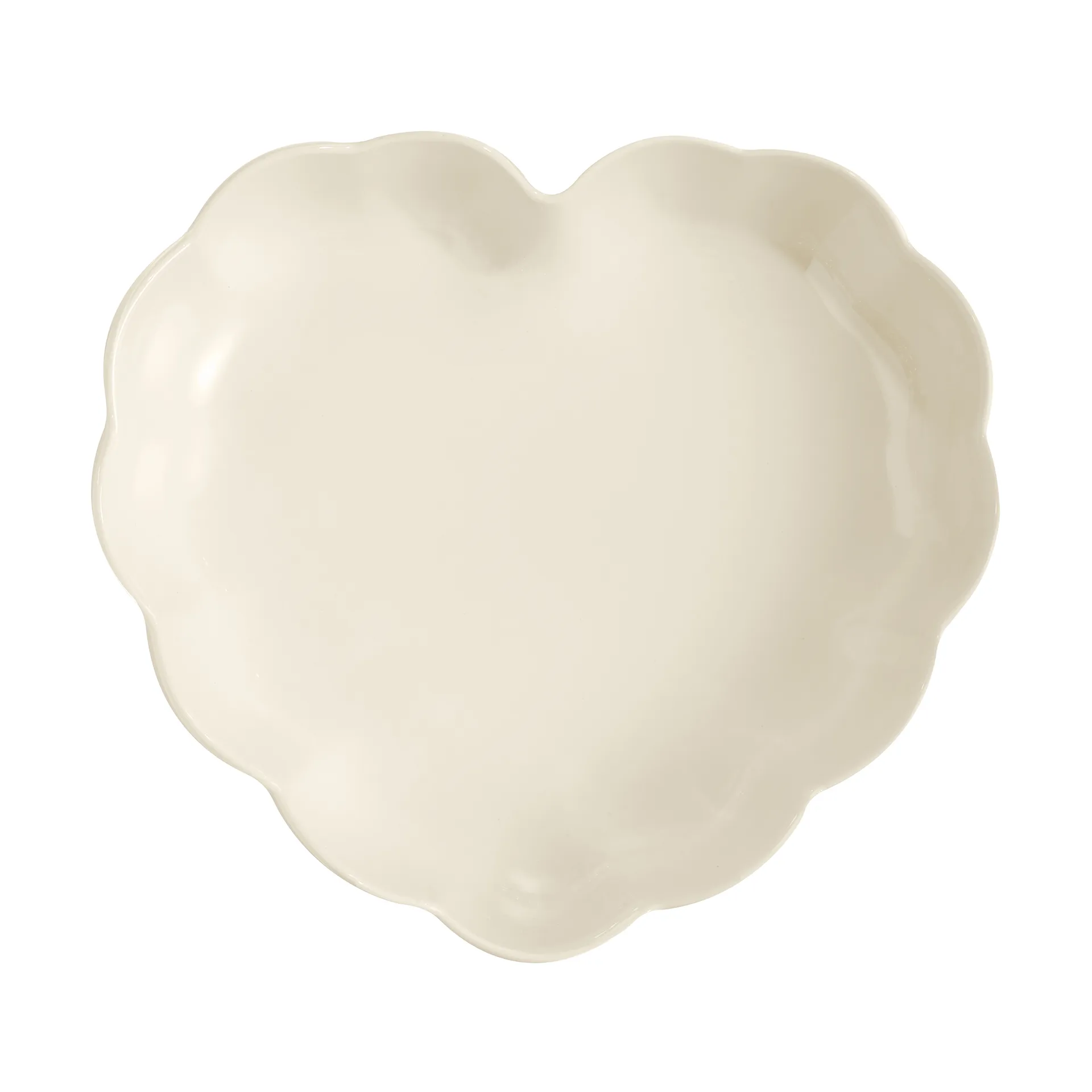 Emile Henry Madeleine hjerteform, Cream Emile Henry