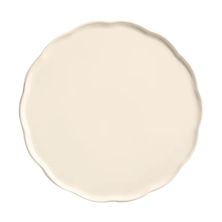 Emile Henry Madeleine serveringsfat - Cream, rund - Emile Henry