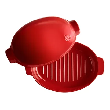 Emile Henry roaster large 9 L - Rød - Emile Henry