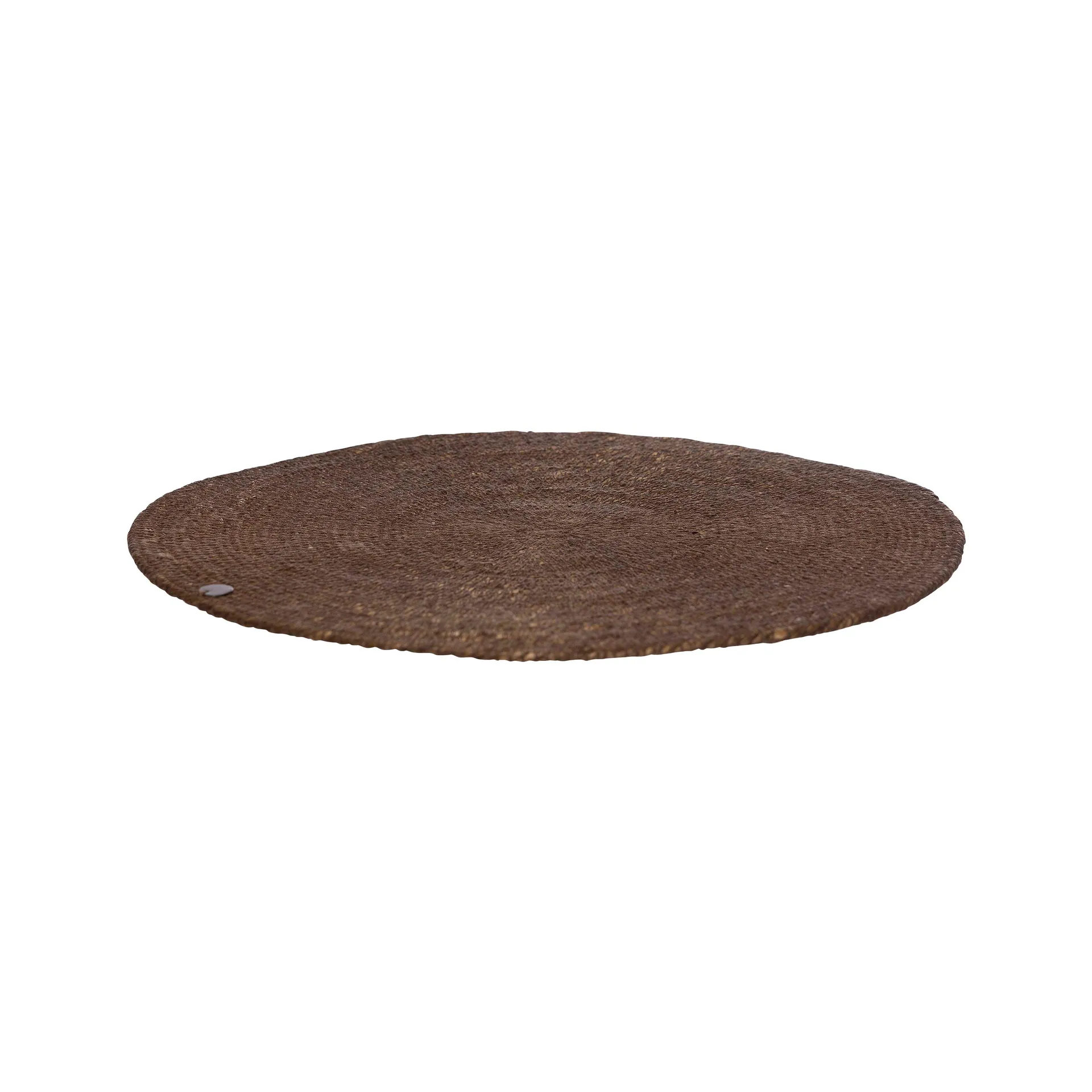 Ernst bordbrikke jute Ø 33 cm, Mørkebrun ERNST