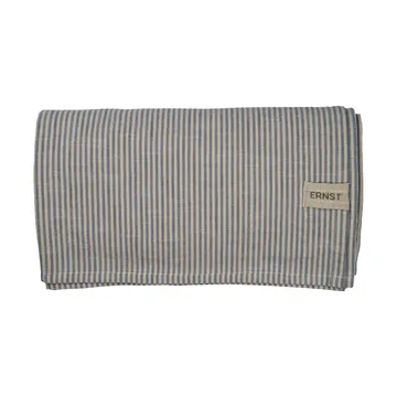 Ernst bordduk, smale striper 145x300 cm - Blå-hvit - ERNST