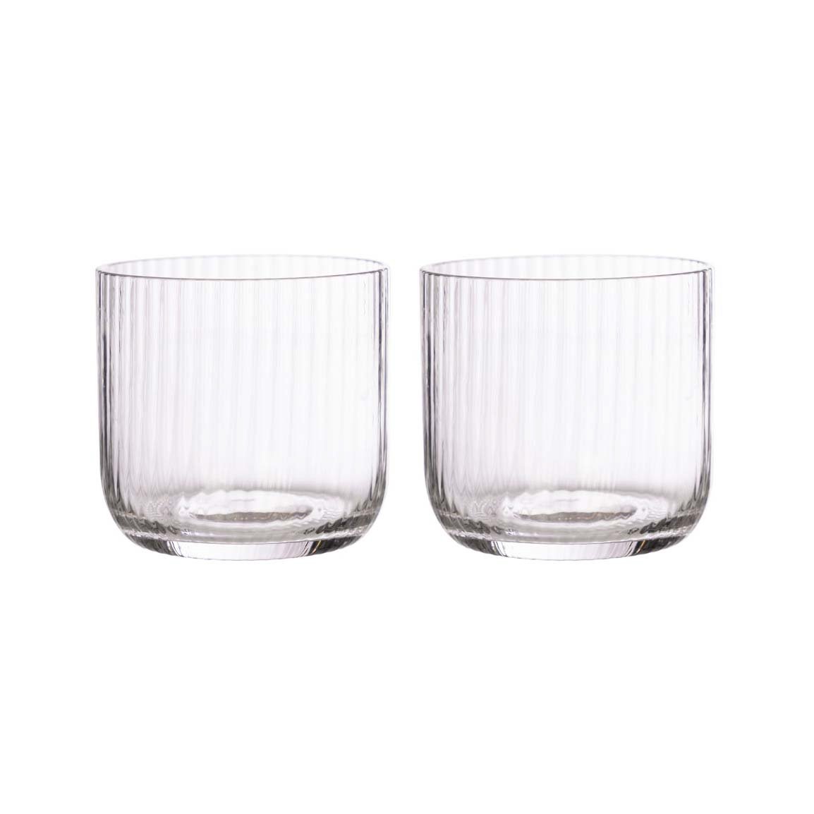 Ernst drikkeglass 2-pakning 25 cl | Skandinavisk Design | Vannglass | Gjennomsiktig