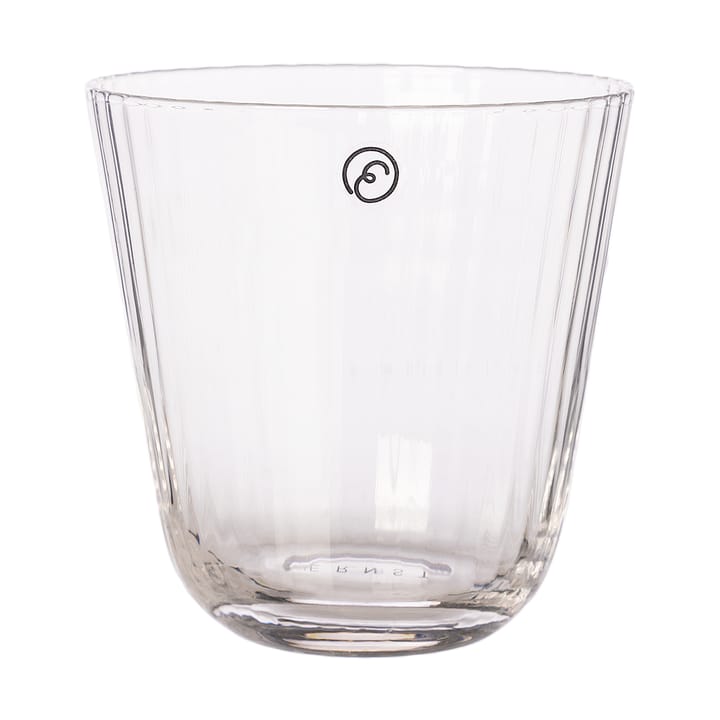 Ernst drikkeglass riflet - 25 cl - ERNST