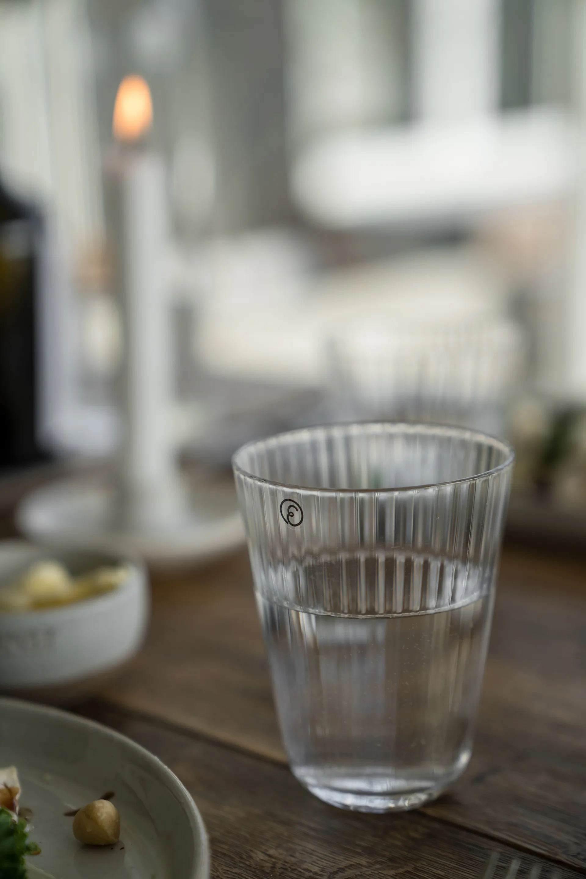 Ernst drikkeglass riflet, 30 cl ERNST